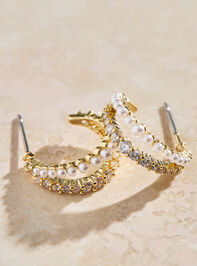 Faye Hoop Earrings Detail 3 - TULLABEE