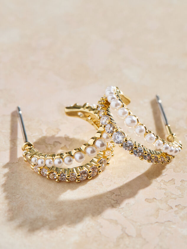 Faye Hoop Earrings Detail 3 - TULLABEE