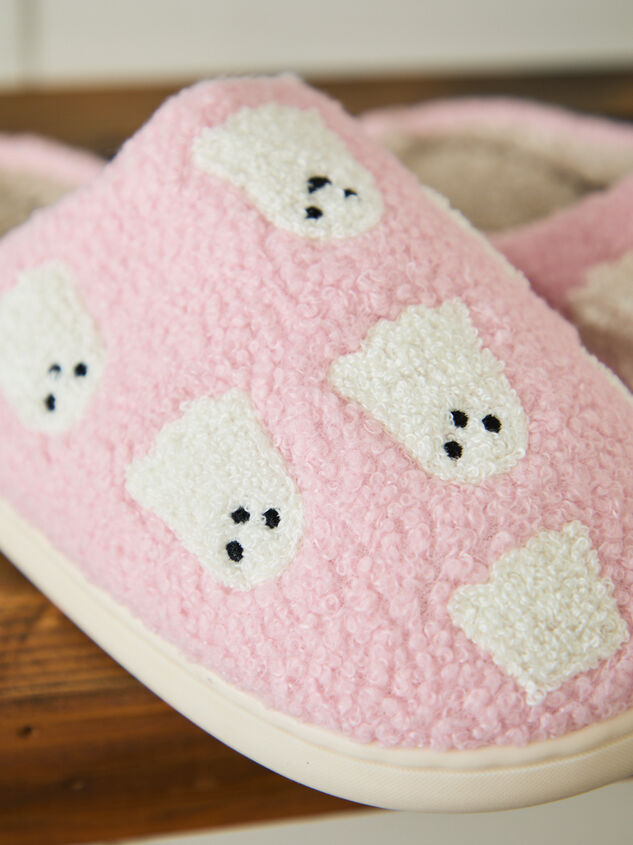 Ghost Slippers Detail 2 - TULLABEE