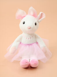 Petunia Ballerina Mouse Plush - TULLABEE