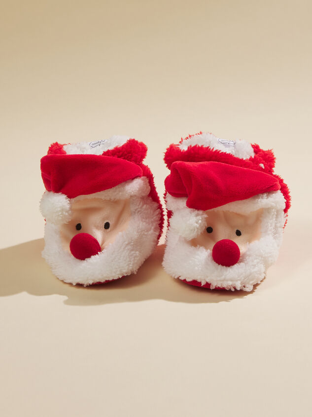 Santa Light Up Slippers by MudPie - TULLABEE