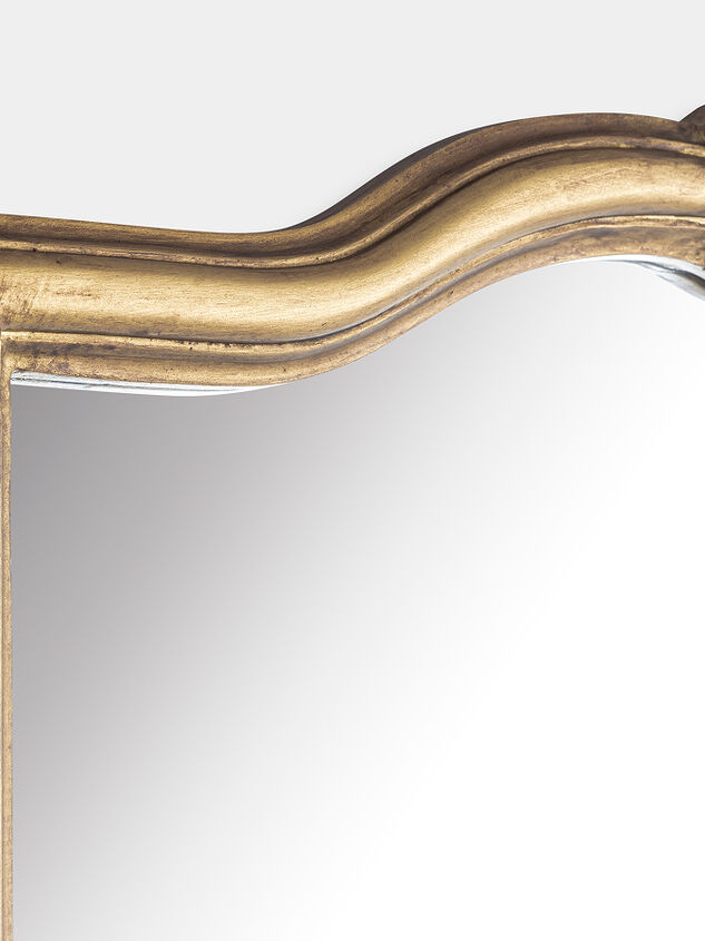Adele Gilded Wood Mirror Detail 3 - TULLABEE