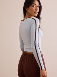 Let's Race Long Sleeve Top Detail 4 - TULLABEE