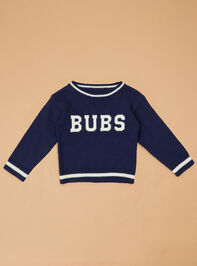 Bubs Collegiate Sweater Detail 2 - TULLABEE