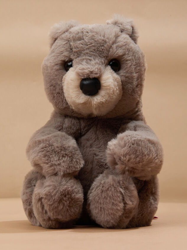 Hugh Gray Bear Plush - TULLABEE