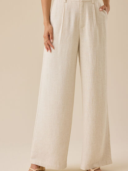 Kay Linen Trouser - TULLABEE