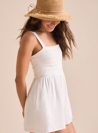 Austina Pleated Romper Detail 4 - TULLABEE