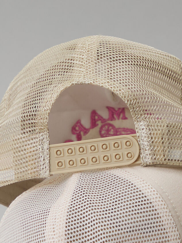 Spicy Margs Social Club Trucker Hat Detail 3 - TULLABEE