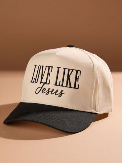 Love like Jesus Trucker Hat - TULLABEE