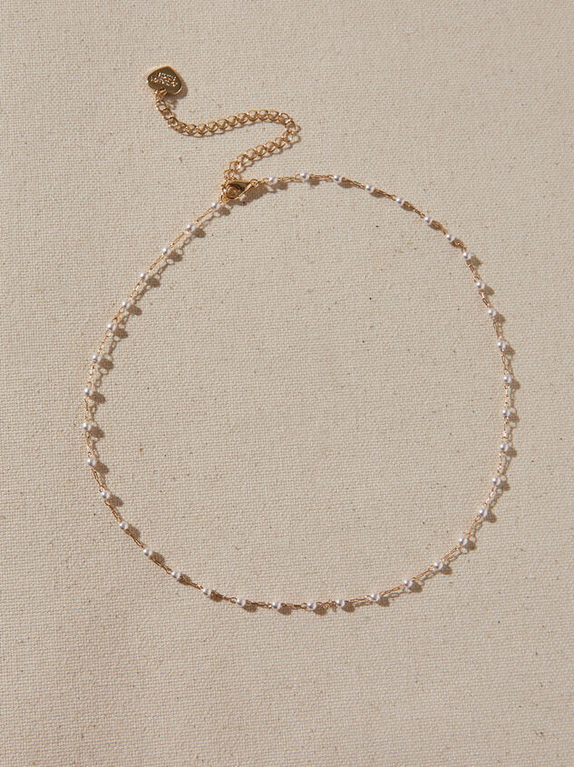 Dainty Pearl Choker - TULLABEE