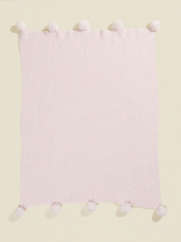 Chenille Baby Blanket Detail 2 - TULLABEE