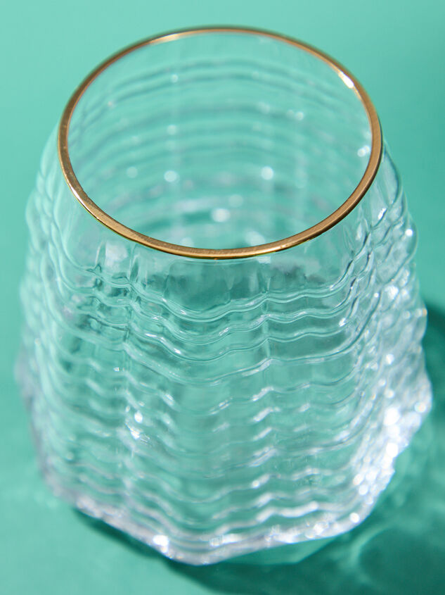 Christmas Tree Wine Glass Detail 4 - TULLABEE