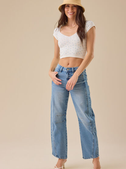 Townsend Barrel Jeans - TULLABEE