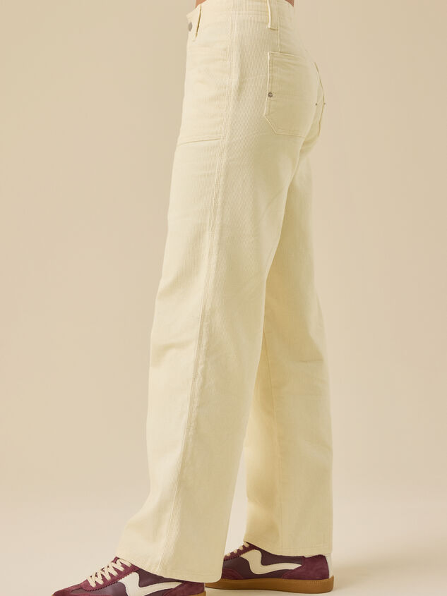 Adylan Corduroy Crop Pant Detail 5 - TULLABEE