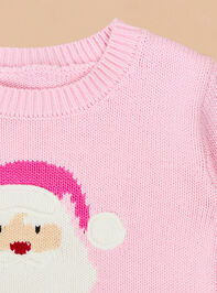 Santa Sweater Bubble by Mudpie Detail 2 - TULLABEE