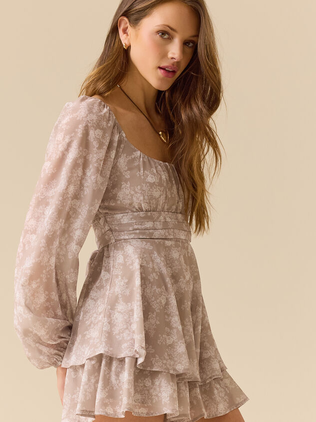 Ava Long Sleeve Romper Detail 2 - TULLABEE