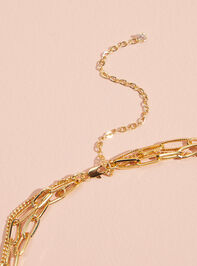 Amelia Chain Necklace Detail 3 - TULLABEE