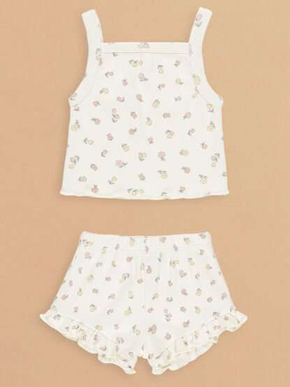 Eve Tank Top and Shorts Set by Quincy Mae - TULLABEE