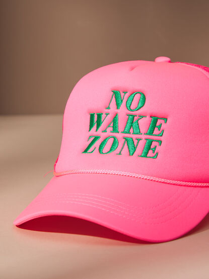 No Wake Zone Trucker Hat - TULLABEE