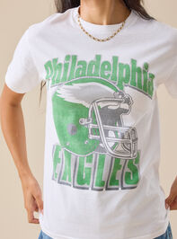 Eagles Helmet Tee Detail 2 - TULLABEE