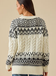 Maribell Fair Isle Sweater Detail 5 - TULLABEE