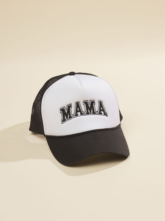 Mama Trucker Hat Detail 1 - TULLABEE