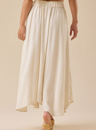 Jules Linen Maxi Skirt Detail 4 - TULLABEE