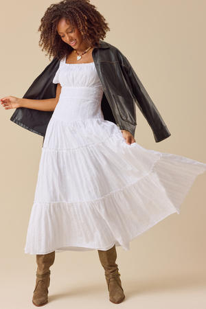 Talla Drop Waist Maxi Dress - Altar'd State - 