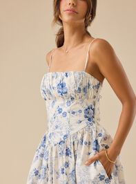 Brynn Toile Maxi Dress Detail 2 - TULLABEE