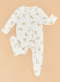 Explore Puppies Footie Detail 2 - TULLABEE