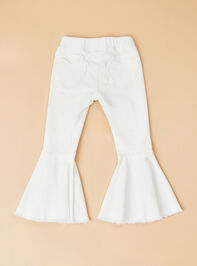 Baby Heart Pocket Flare Jean Detail 2 - TULLABEE
