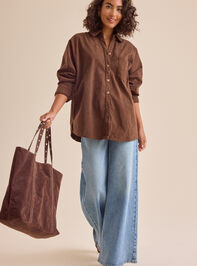 Merida Corduroy Button Down Detail 2 - TULLABEE