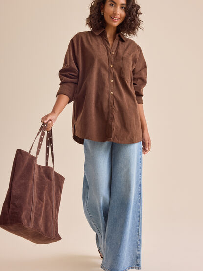 Merida Corduroy Button Down - TULLABEE