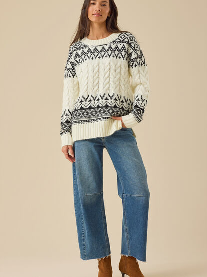 Maribell Fair Isle Sweater - TULLABEE