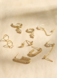 18K Gold Glitz Earring Set - TULLABEE