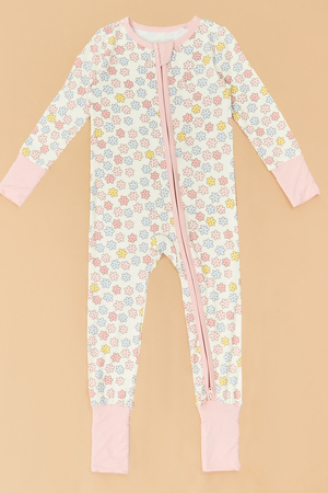 Sara Floral Footless Romper - Altar'd State - 