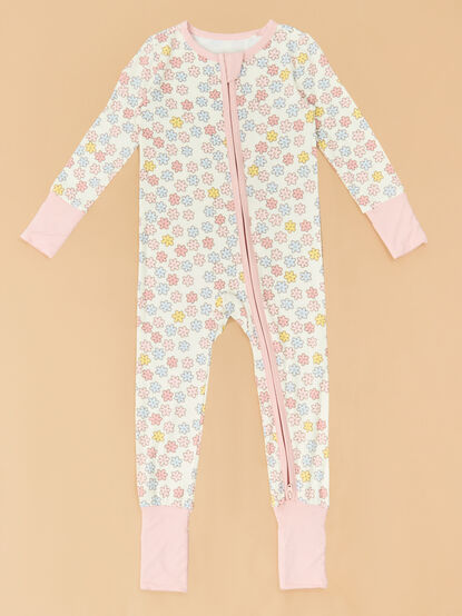 Sara Floral Footless Romper - TULLABEE