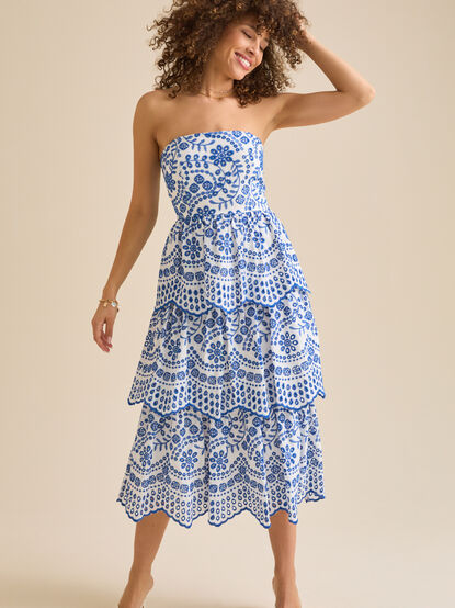 Genessa Midi Dress - TULLABEE