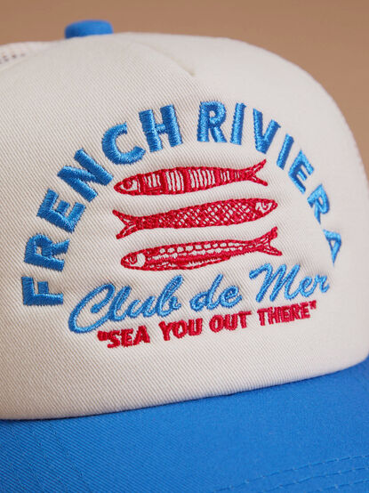 French Riviera Trucker Hat - TULLABEE