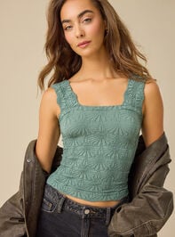 Blaire Seamless Floral Cami - TULLABEE