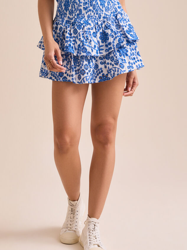 Salem Smock Top Skort Detail 3 - TULLABEE