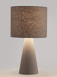 Elsie Boucle Table Lamp Detail 3 - TULLABEE