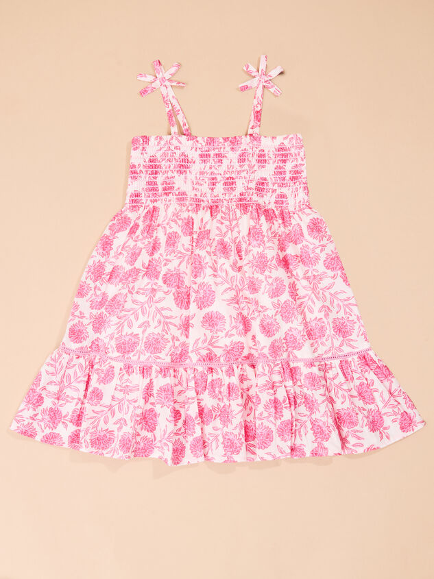 Smocked Floral Dress by Mud Pie - TULLABEE