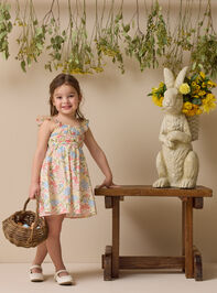 Evie Floral Toddler Dress - TULLABEE