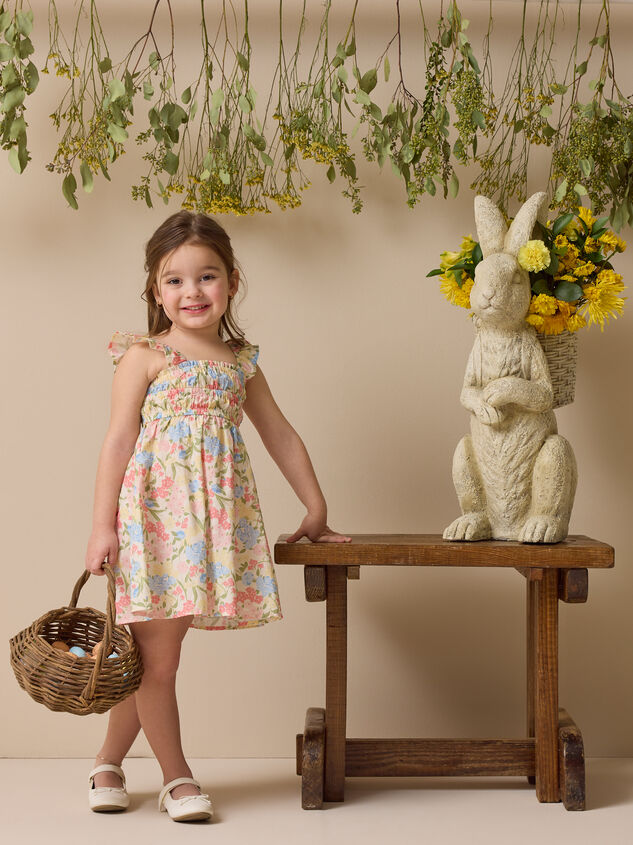 Evie Floral Toddler Dress - TULLABEE