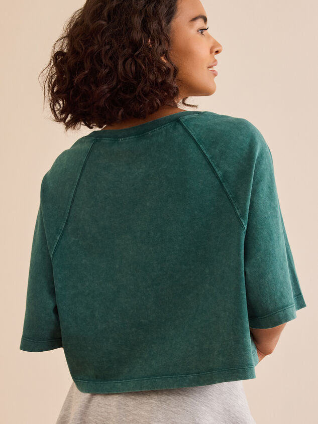 Gear Up Boxy Tee Detail 4 - TULLABEE