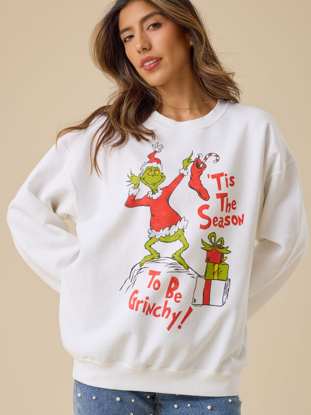 Grinchy Pullover Detail 2 - TULLABEE