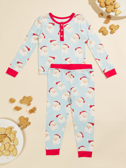 Jolly Santa Baby Lounge Set by MudPie - TULLABEE