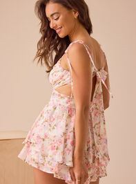 Bryson Floral Romper Detail 2 - TULLABEE