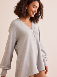 Cabin Cozy Knit Romper Detail 5 - TULLABEE